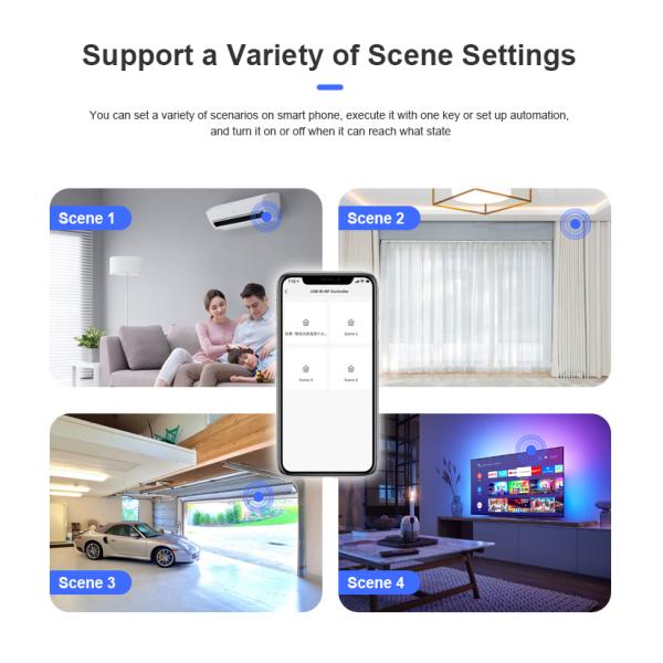 AI Intelligent Infrared Light Homekit Smart Switch Voice Remote Control