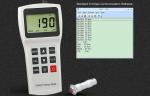 0-1500μm Non Destructive Testing Equipment Fe and NFe Coating Thickness Tester