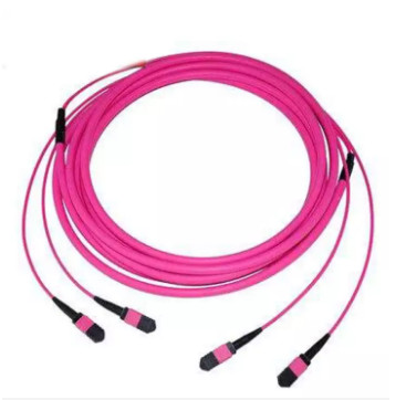 MPO Low Insert Loss Fiber Optic Patch Cord for Data Center