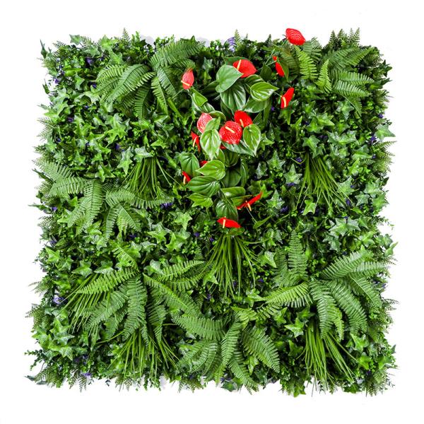 3D Artificial Plants Classy Leaves Wall 30mm Garden Outdoor Decor Dustproof
