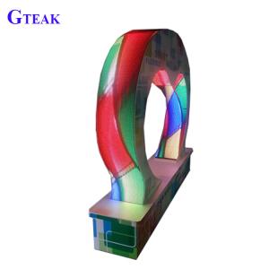 China Custom Small Flexible LED Screen for Exhibition Module Size 288*120mm Flexible Design on sale