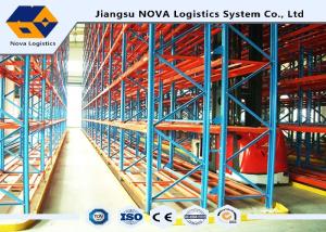 China SS400 Conventional Galvanized VNA Pallet Racking For Textile Industry on sale