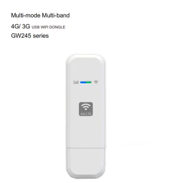 CAT 4 4G USB Dongle With ZX297520V3 CPU 802.11b/G/N 1.8V/3.0V USIM
