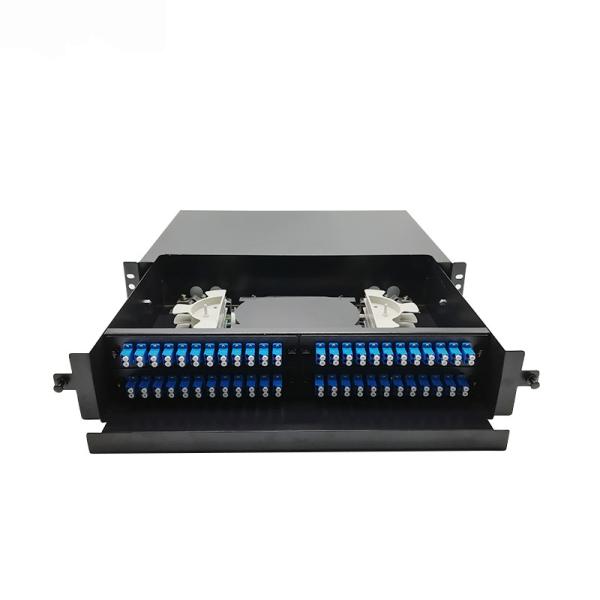 Quality 96 Cores CATV Drawer LC UPC Network Termination Box for sale