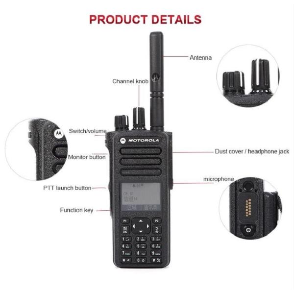 Mo Gp338D+ VHF UHF Walkie Talkie / Marine Radio Walkie Talkie
