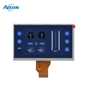 Wholesale 7 Inch TFT LCD Display Module 800x480 LCD Display 450 cd/M2 RGB 50 Pin from china suppliers