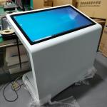 55inch Multi Interactive Tabletop Touch Screen Monitor LCD Advertising With Wide