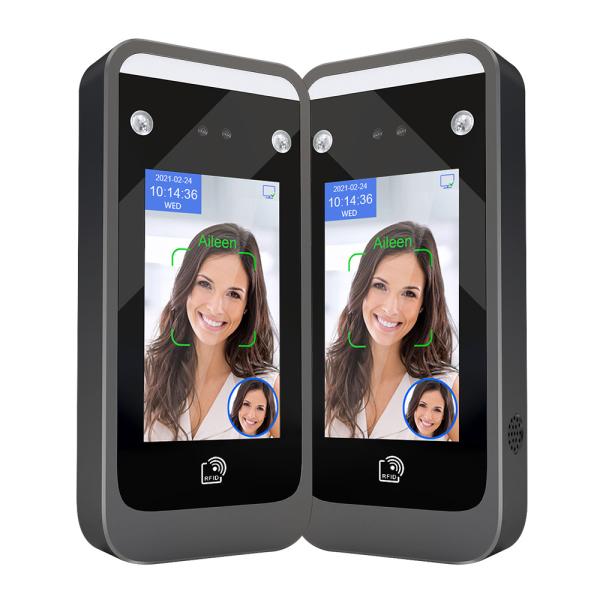 AI06 Face Recognition Attendance Machine Card Reader Wiegand Time Clocking