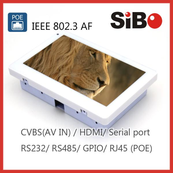 Quality Model Q896 7" Wall Ethernet Serial Port Android Tablet With POE for sale