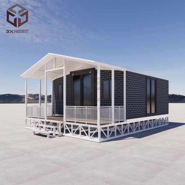 Quality Double Wing Container House with Balcony Innovative and Sustainable Housing Solution for sale