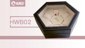 China Black PU Leather Wrist Watch Storage Box Storage Display Suitcase Recyclable on sale