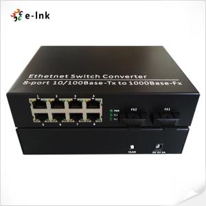 Wholesale 10/100/1000M 8-TX + 2-FX Port Fiber Switch from china suppliers