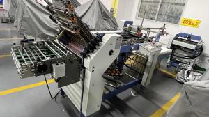 Wholesale Booklet Leaflets Commercial Paper Folding Machine With PLC Electrical System from china suppliers
