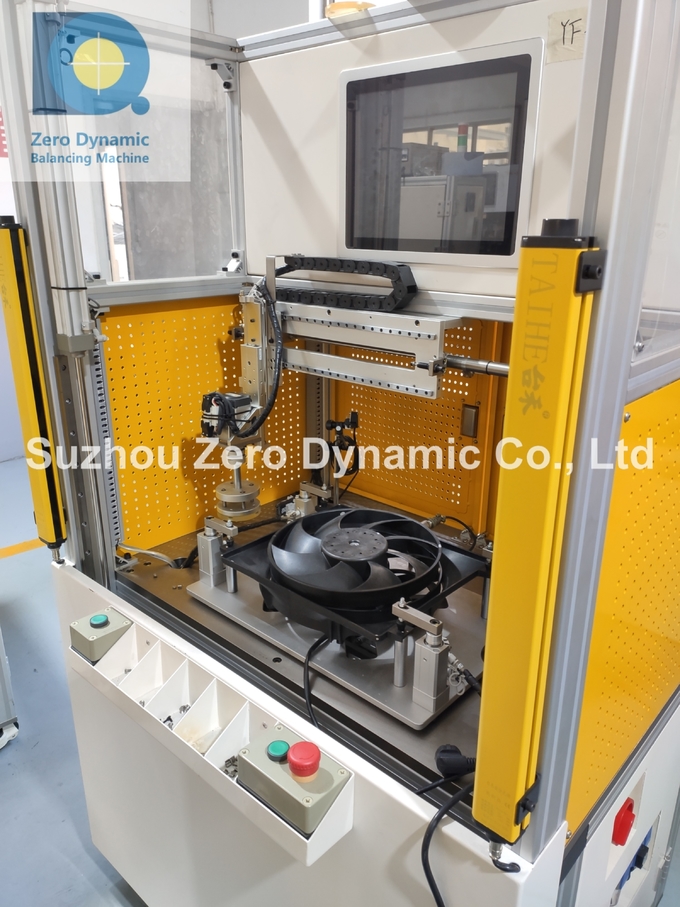 Automobile Radiator Fan Balancing Machine , Car Engine Cooling Fan Balancer