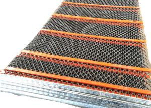 China 65 Mn Anti Blocking Self Cleaning Screen Mesh , Polyurethane Gravel Screen Mesh on sale