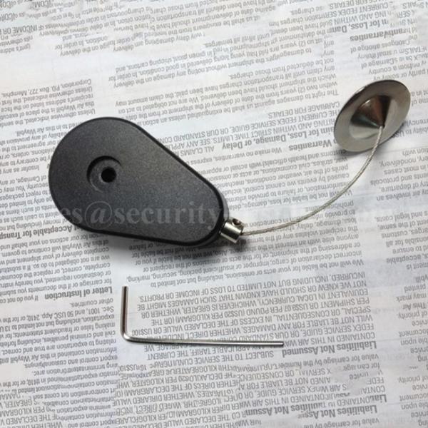 3M Tape Anti Theft Pull Box Security Recoiler With Nylon Cover Cable