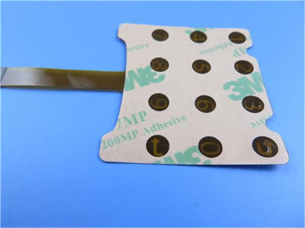 Quality Single Sided Flexible PCBs FPC On Polyimide Substrate With 3M Tape Tesa Tape for sale