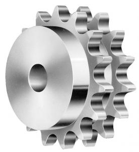 China OEM A B Series Double Strand Roller Chain Sprockets ISO9001 on sale