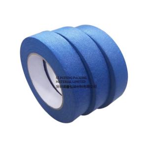 China 2 Inch Raw Material Masking Adhesive Tape Crepe Paper on sale