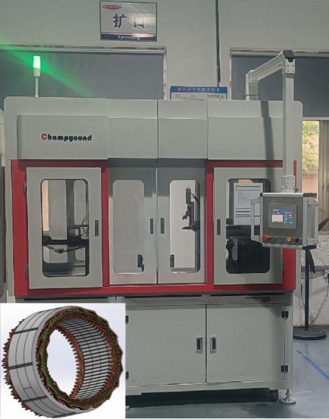 Quality 6 layer Flat Wire Stator Line Widening Induction Motor Winding Machine ODM for sale