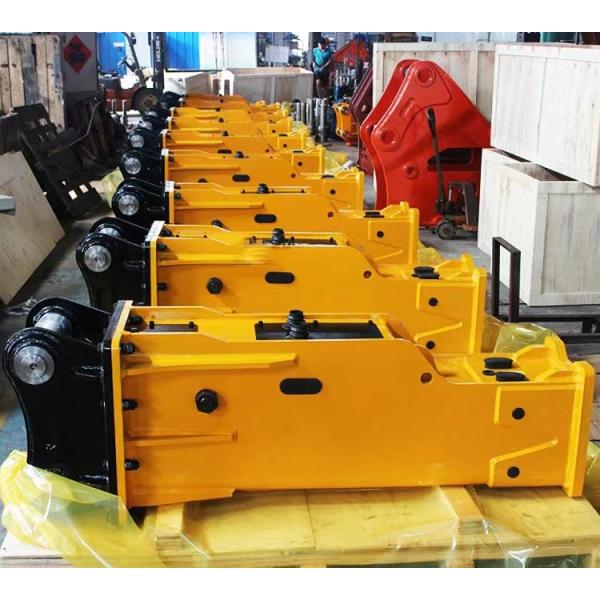 ISO Steel Hydraulic Excavator Hammers Breaker Of Varying Heights