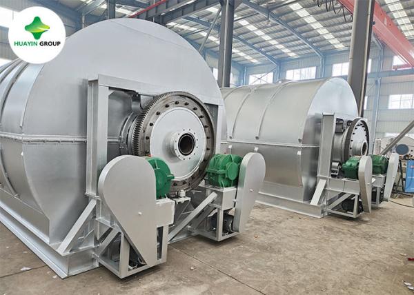 Quality 12 TPD Pyrolysis Oil Plant 12 Ton Batch Type Waste Plastic To Oil Machine for sale
