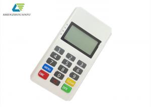China PCI Mobile Pos Credit Card Machine Bluetooth Connection With Magnetic Card Reader on sale