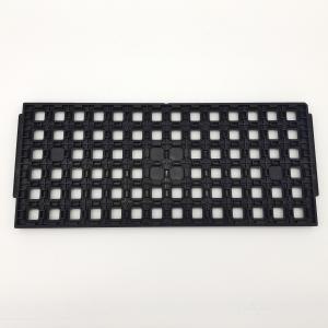 China JEDEC Standard Tray Ultrasonic Cleaning Black High Temperature IC Trays on sale