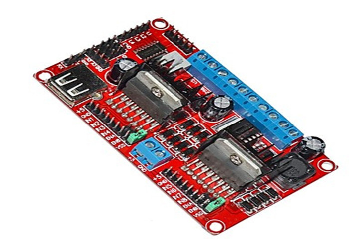 WIFI Smart Car Arduino Sensor Module , L298N DC Stepper Motor Controller