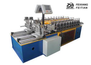 China Double Line Furring Channel Roll Forming Machine PLC Control For Construction on sale