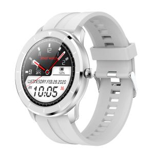 Wholesale White 640x480 150mAh Round OLED Smart Watch Fitness Tracker from china suppliers