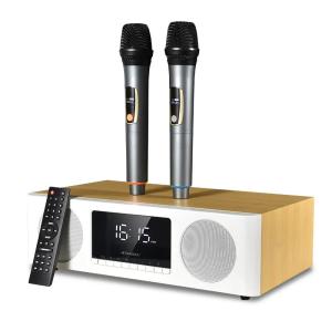Wholesale 60W Karaoke Bookshelf Active Speakers With Microphone Clock from china suppliers