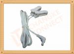 Surgical DC 2.35mm Tens Unit Replacement Leads Wire To Clip 3m