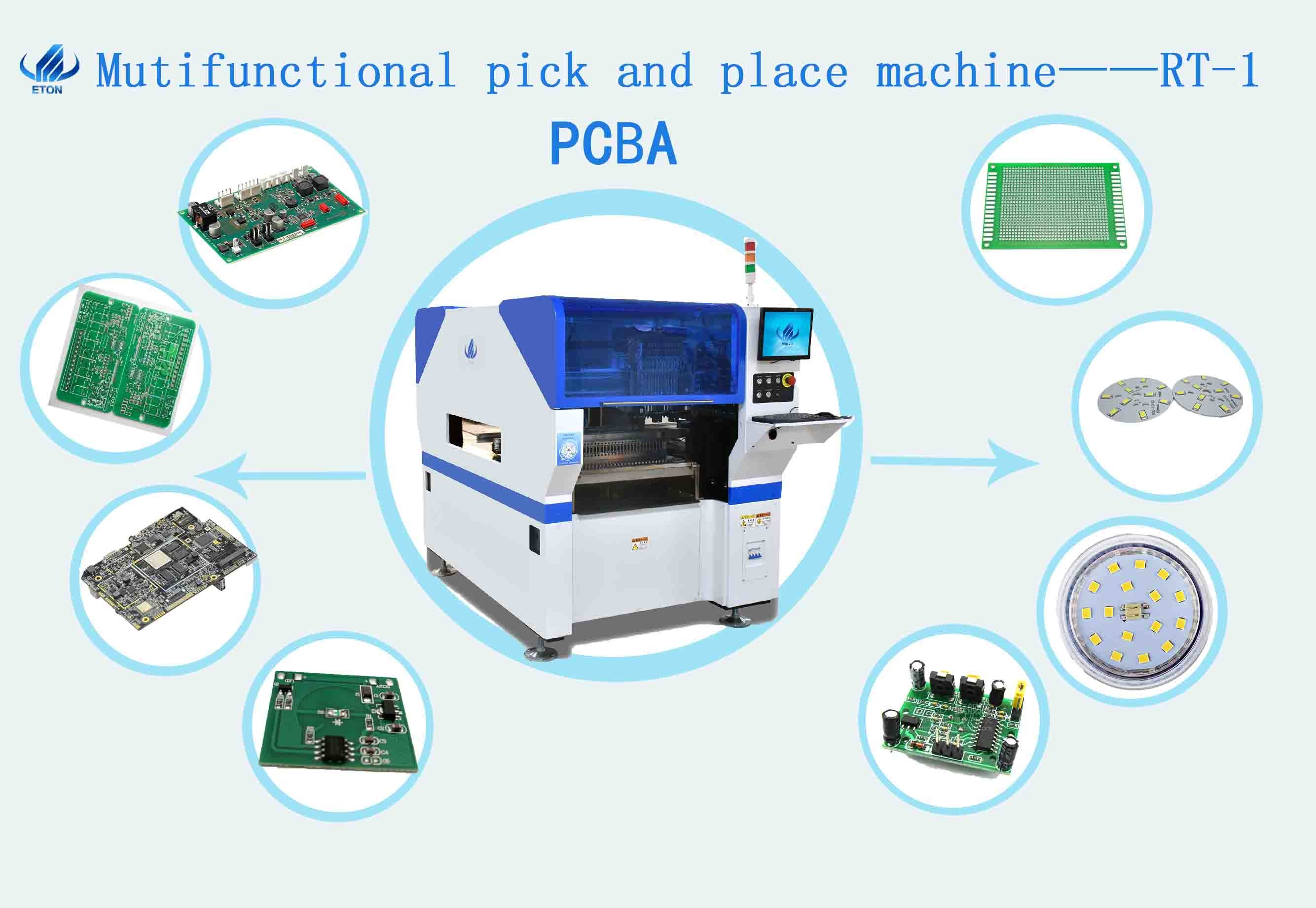 Personal customization multifunctional high precision 40000 CPH SMT LED making