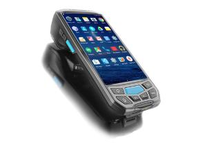 China PDA Device Wireless Barcode Scanner 5 Inch Industrial Rugged Android Bluetooth on sale