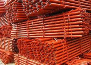 China High Stiffness Metal Scaffolding , Cuplock Scaffolding For Slab on sale