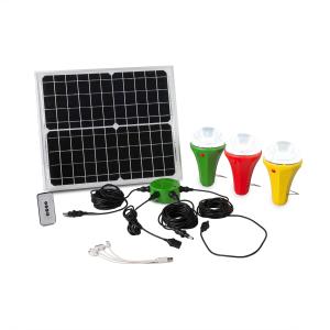 Wholesale 5200mAh 300lum Off Grid Solar Lighting System For Garden from china suppliers