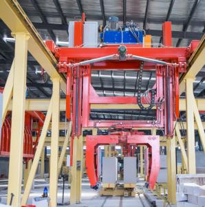 AAC Production Line Concrete Block Cutting Machine Autoclave Plants Merge Model AAC Mobile Concrete Block Making Machine