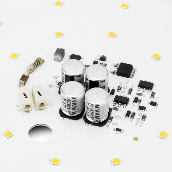Round Aluminum 8w Driverless PCBA Module For Ceiling Lamp 2700-6500K