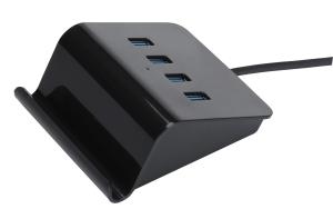 China Multifunction 5GMbps 50CM Cable 4 Port USB 3.0 Hub on sale