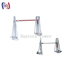 Wholesale Hydraulic Type Cable Reel Stand High Efficiency Reel Support For Grid Projects​ from china suppliers