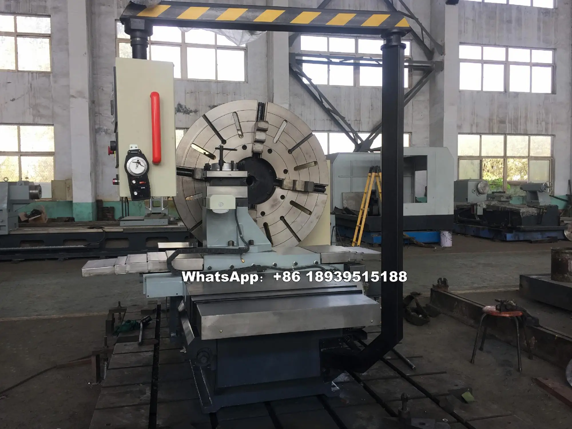 1250mm CK64125 Cnc Face Turning Lathe Flange Turning Machining
