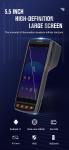 5.5 Inch Touch Screen Handheld 1D 2D bar Code Scanning NFC RFID Reader Android