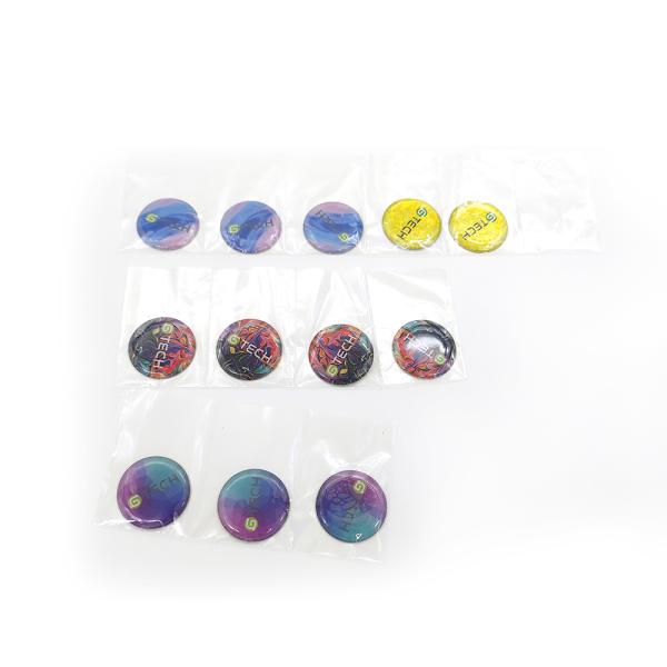 On Metal Epoxy Card Diameter 30mm Electronic Equipment Application