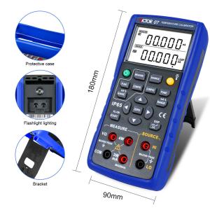 China VICTOR 07 Temperature Calibrator Multi-function process calibrator thermocouple calibrator on sale