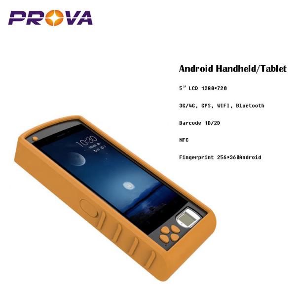 Quality Android Handheld Fingerprint Scanner Device HD1280*720 LCD Display for sale