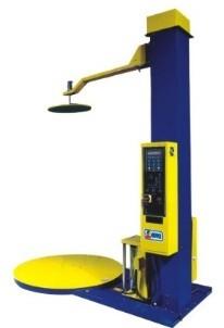 Quality Gray / Blue Automatic Pallet Wrapping Machine Option Machine T1650F for sale