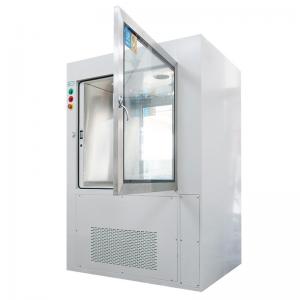 China Hepa / Pre Fliter Cleanroom Pass Box High Efficiency With Air Shower Nuzzles on sale