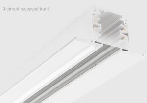 China Dimmable Aluminium LED Track Lights 3 Phase Rail Track Lighting 5 Years Warranty on sale