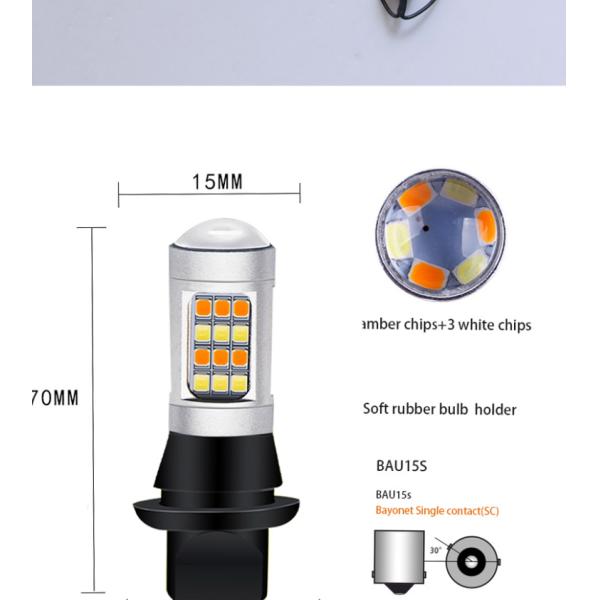 OEM T20 LED Brake Turn Signal Lights Canbus Luces 1157 LED Lamp 12V